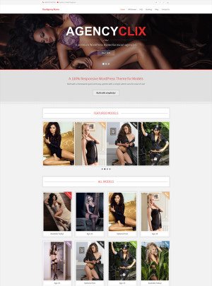AgencyClix WordPress Theme